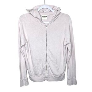 Monrow Supersoft Classic Zip Up Hoodie Medium